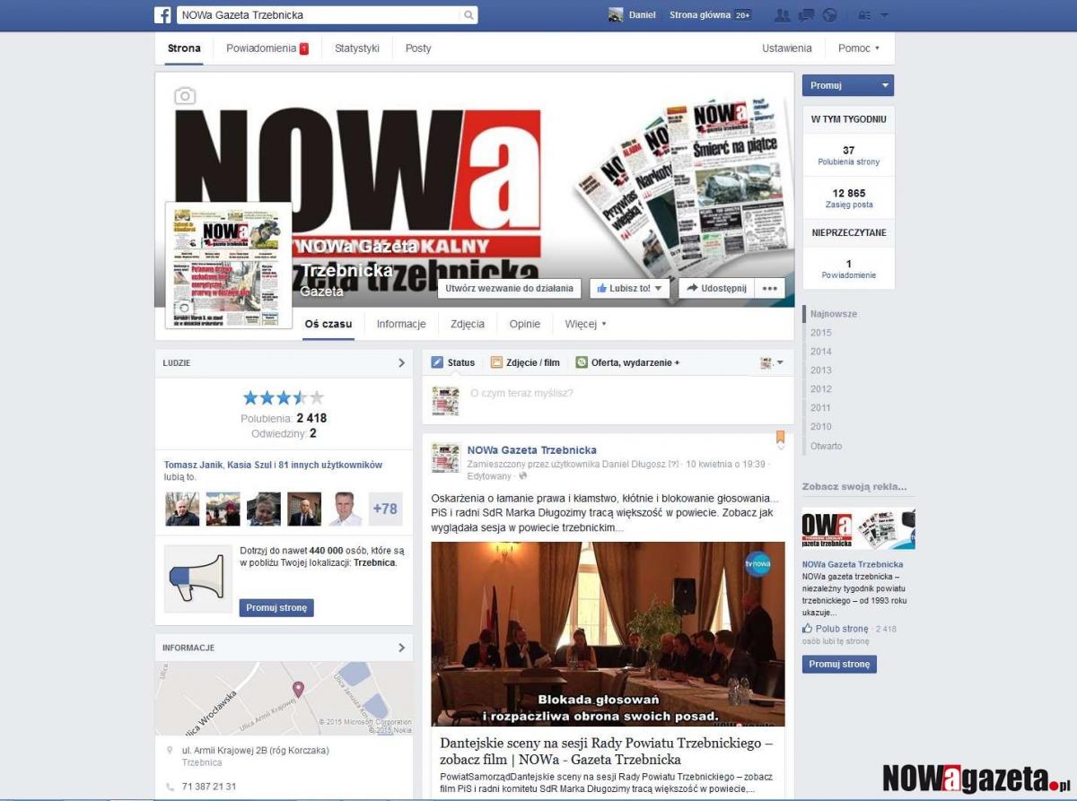 Nasz film bije rekordy! Post na Facebooku zobaczyło prawie 10 tysięcy osób!