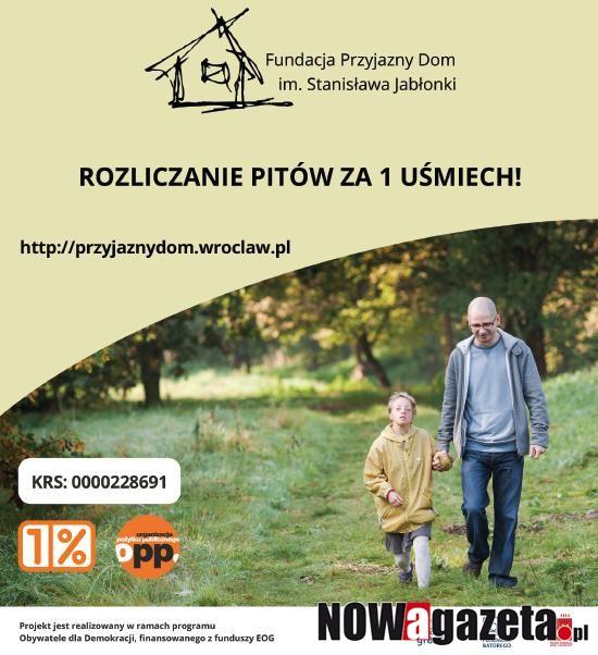 W Fundacji Przyjazny Dom rozliczą twój PIT za 1 uśmiech