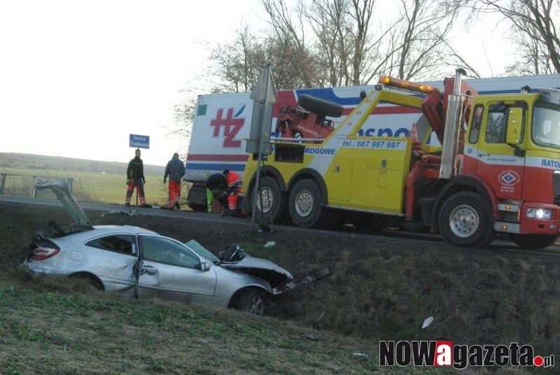 Uwaga! Wypadek na 