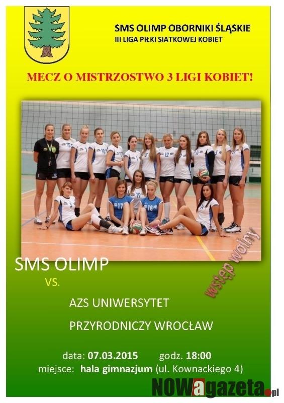 Siatkarki SMS OLIMP OBORNIKI ŚLĄSKIE zgodnie z planem