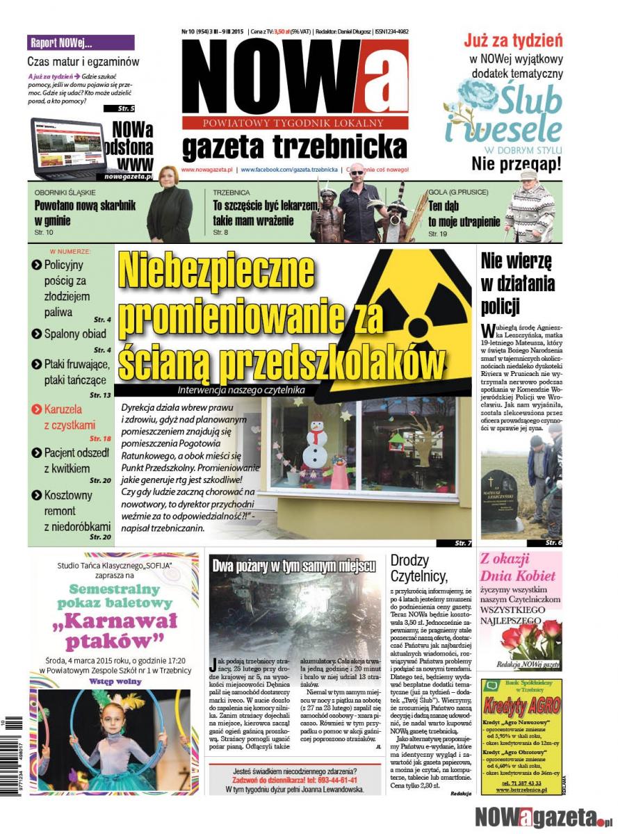 W nowym numerze 40 stron najświeższych wiadomości z całego powiatu trzebnickiego