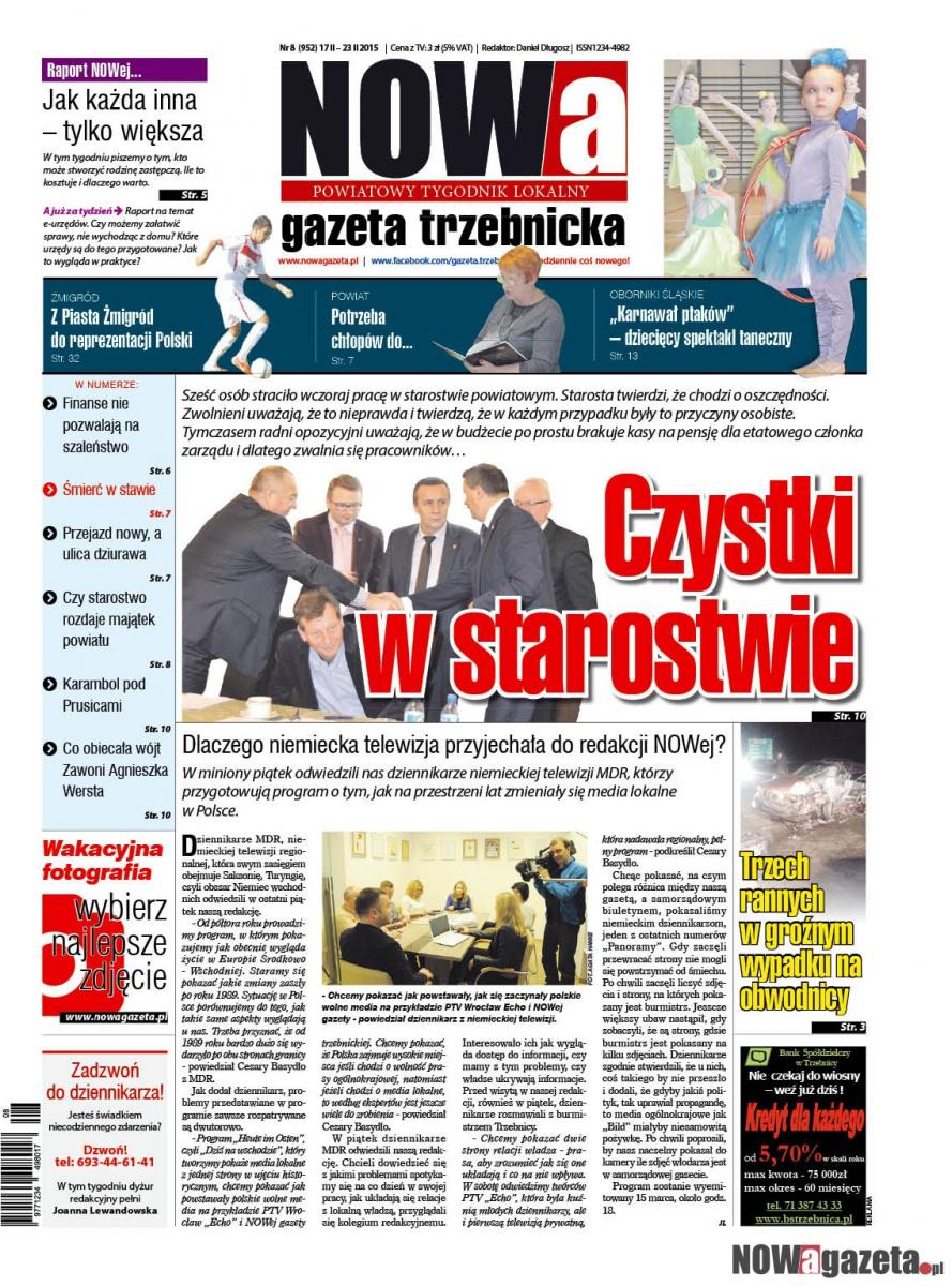 W jutrzejszym wydaniu NOWej o ...