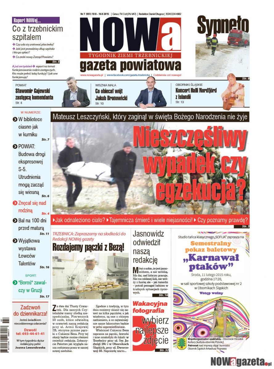 Już jutro oddamy w Państwa ręce Nowy Numer Gazety