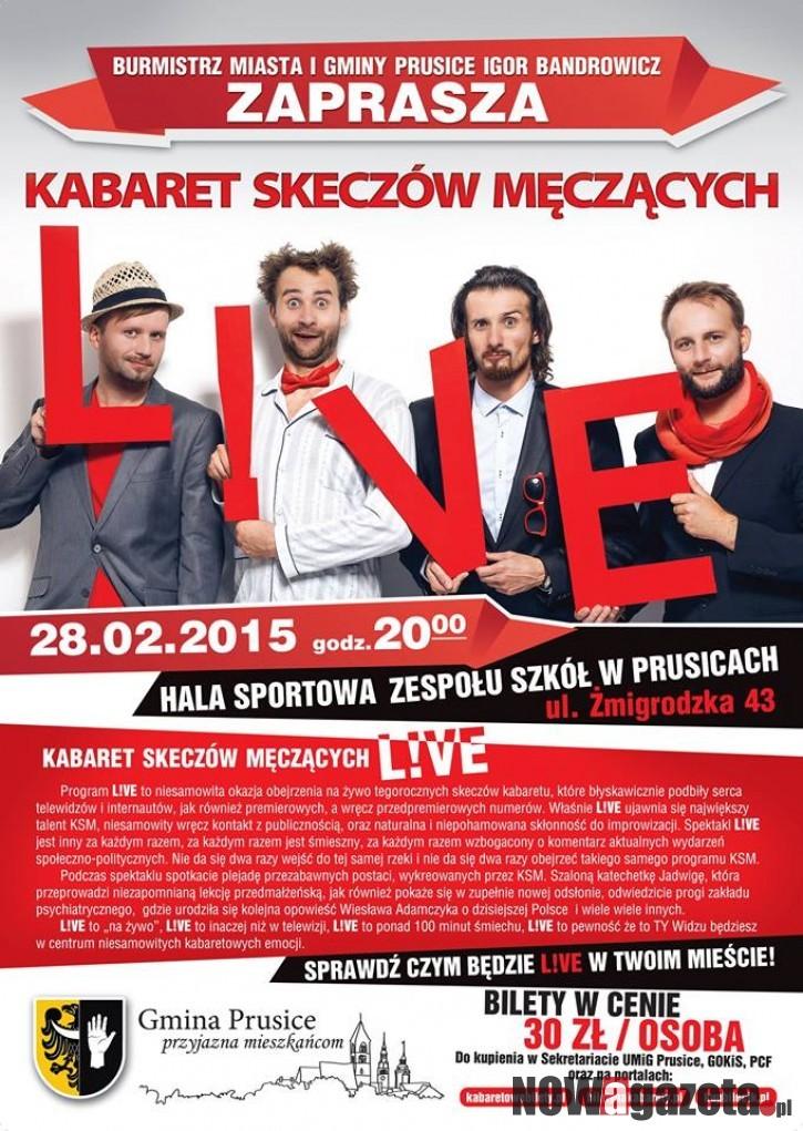 KABARET SKECZÓW MĘCZĄCYCH W PRUSICACH