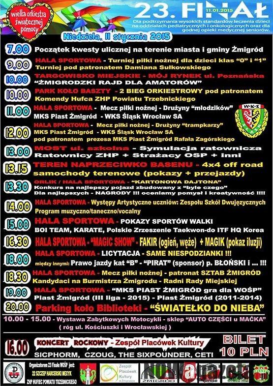 Oj będzie się działo w Żmigrodzie!