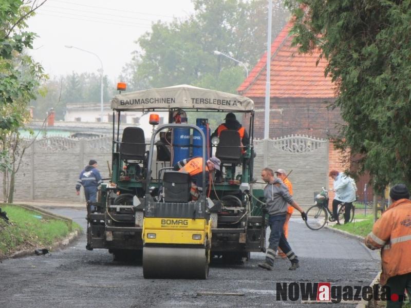 Prace kanalizacyjne i drogowe na finiszu