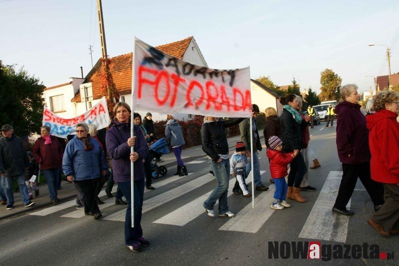 Mieszkańcy protestują i wstrzymują ruch