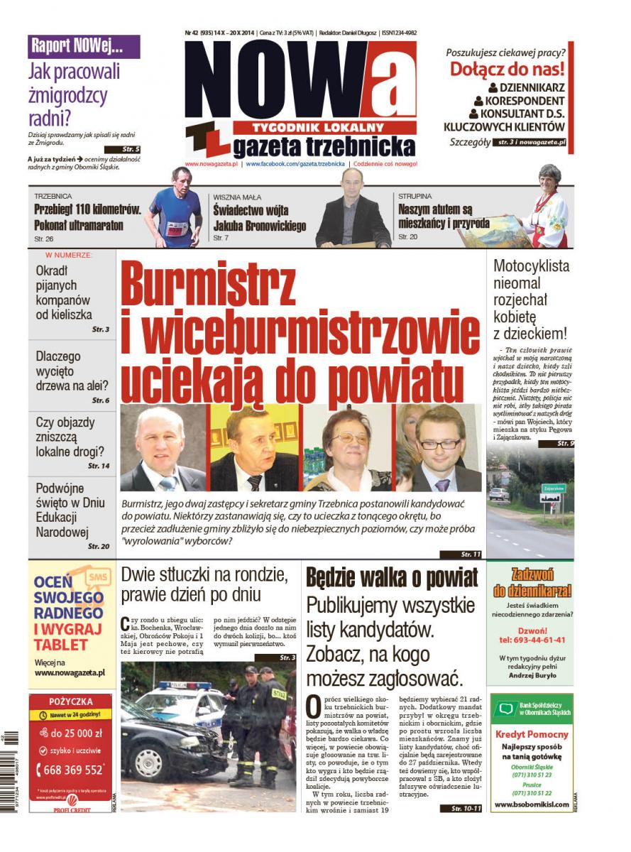 Nowy tydzień, nowe wydanie NOWej gazety trzebnickiej