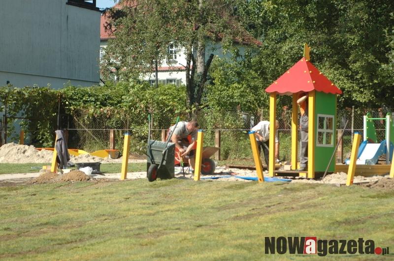 Już jest nowy plac zabaw