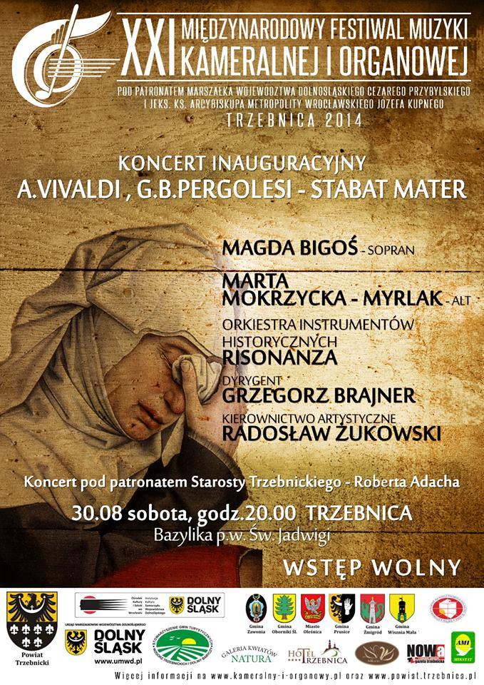 XXI Międzynarodowy Festiwal Muzyki Kameralnej i Organowej