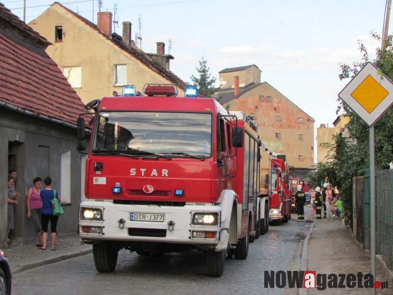 Groźny pożar kamienicy
