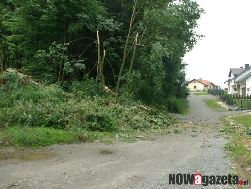 Nad powiatem przeszły wichury