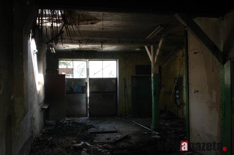 Płomienie trawiły budynek starostwa