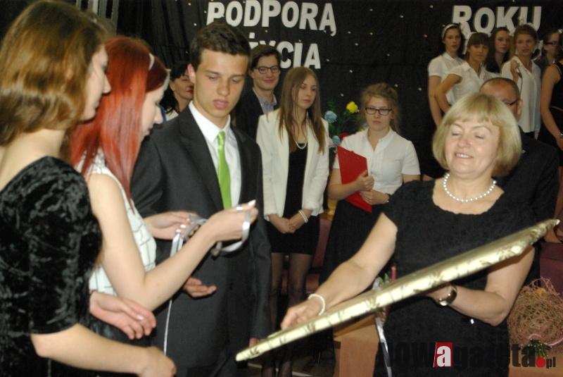 Pożegnanie dyrektor trzebnickiego liceum
