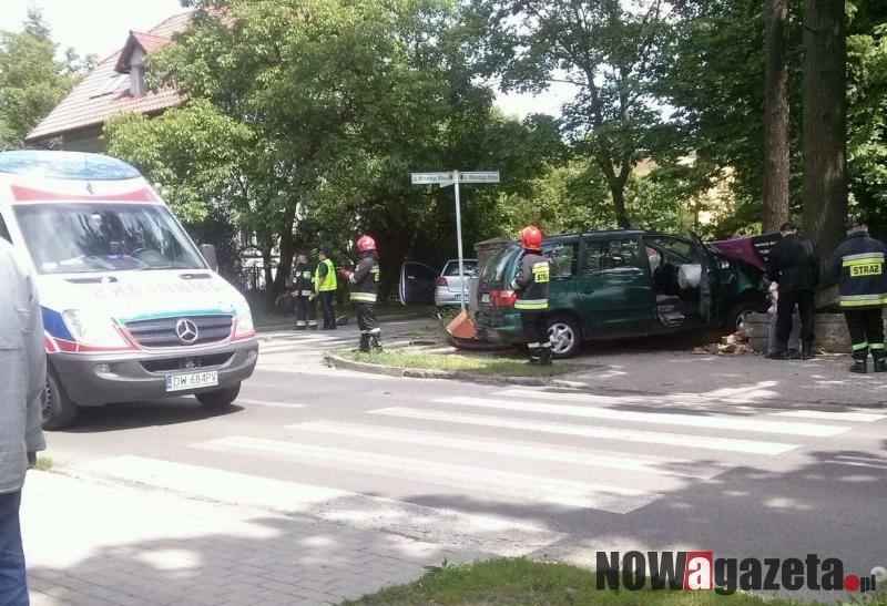Wymusił pierwszeństwo