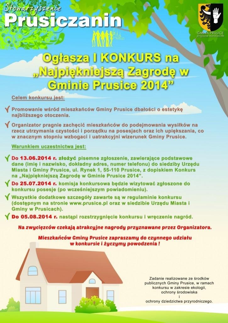 Konkurs na najpiękniejszą prusicką zagrodę