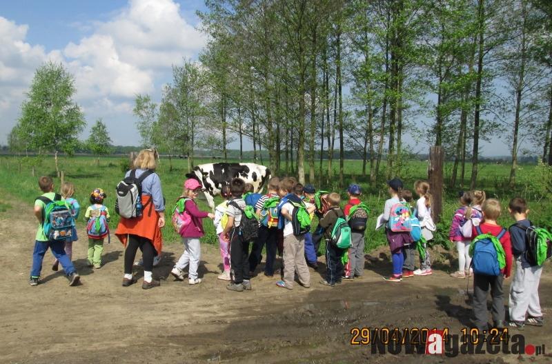 Piesza wyprawa przedszkolaków z Pęgowa do Kotowic