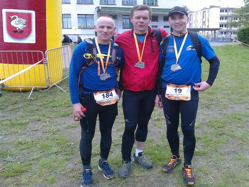 Strażacy przebiegli 55 kilometrów