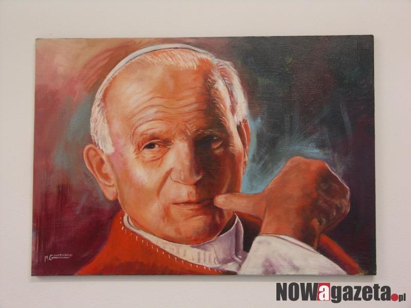 Trzebnicki artysta w hołdzie Papieżowi