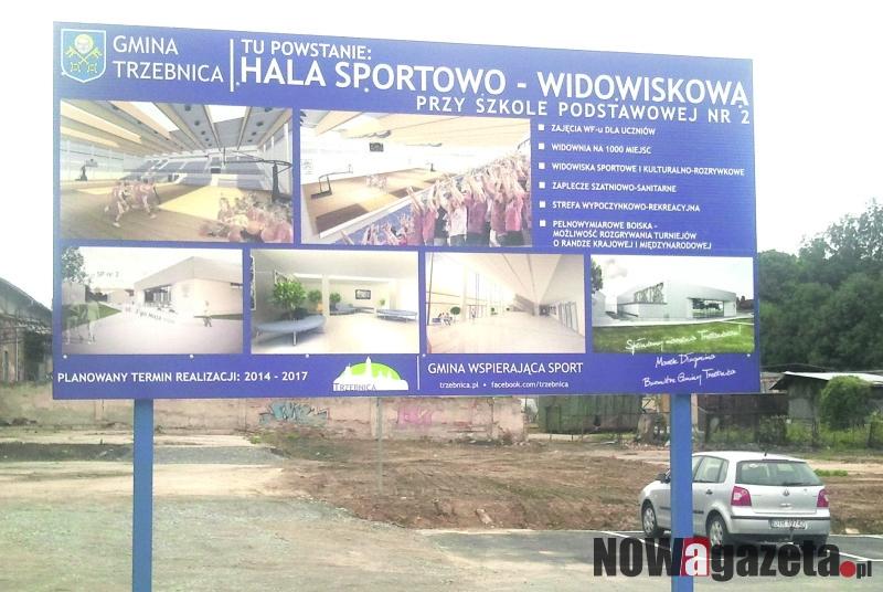 Papierowe rozgrywki wokół budowy hali
