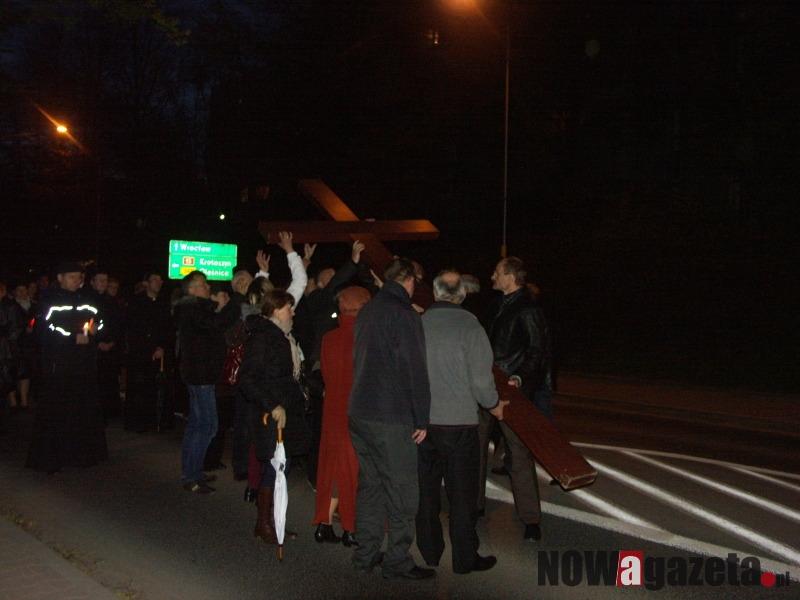 Trzebniczanie przeszli drogą krzyżową