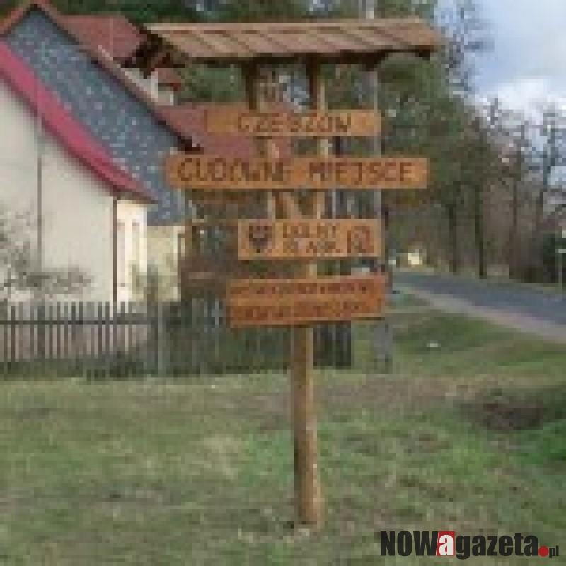 Witacze przy wjeździe