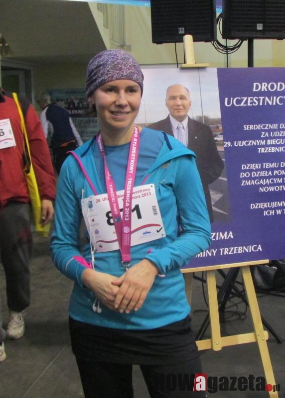 Najpierw była kibicem, teraz startuje w biegu