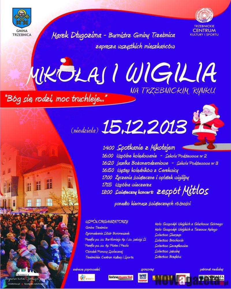 Zapraszamy na Wigilię