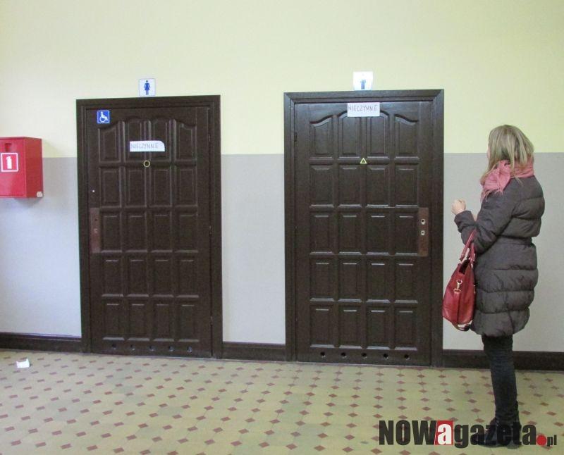 Toaleta jest nieczynna, bo nikt jej nie chce