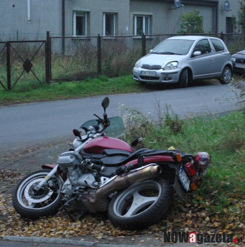 Wymuszenie na motocykliście