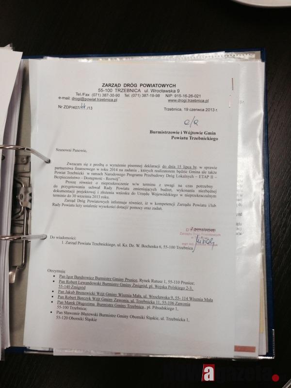 Starosta i burmistrz podzieleni przez Klasztorną