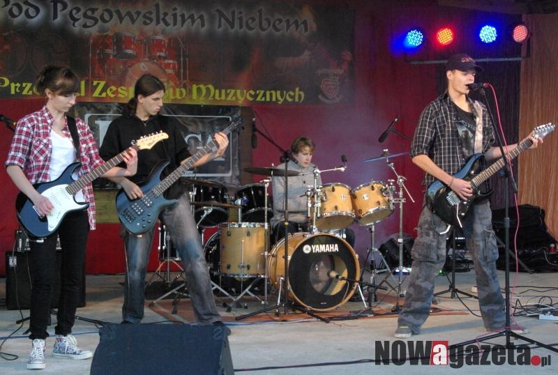 Mocne uderzenie w Pęgowie