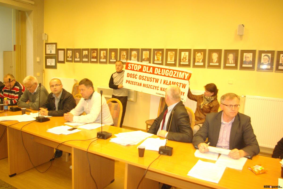 Protest trzebnickich kupców