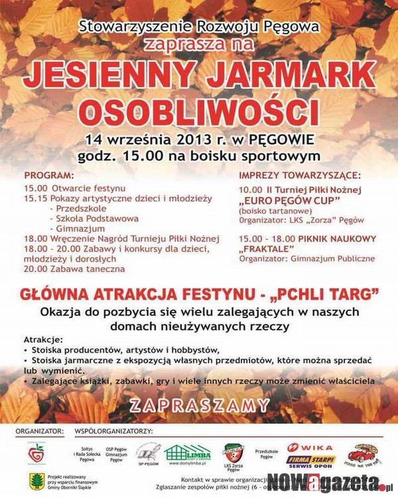 Zapraszamy na jarmark do Pęgowa