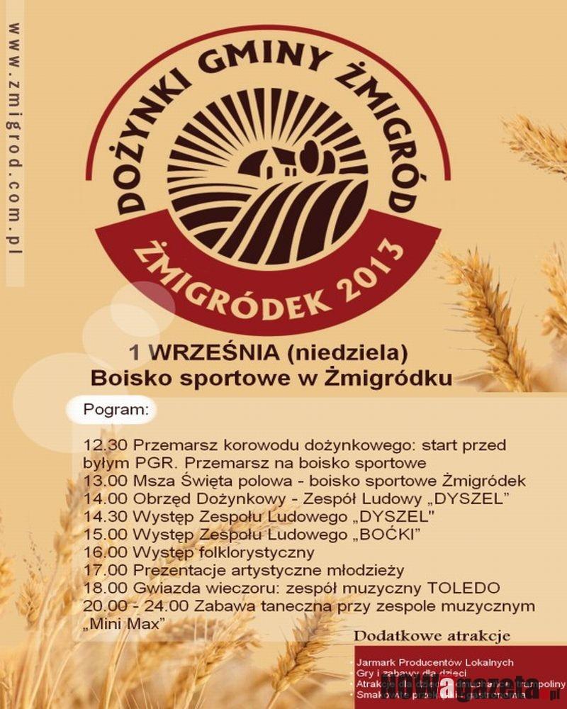 Dożynki w Żmigrodzie