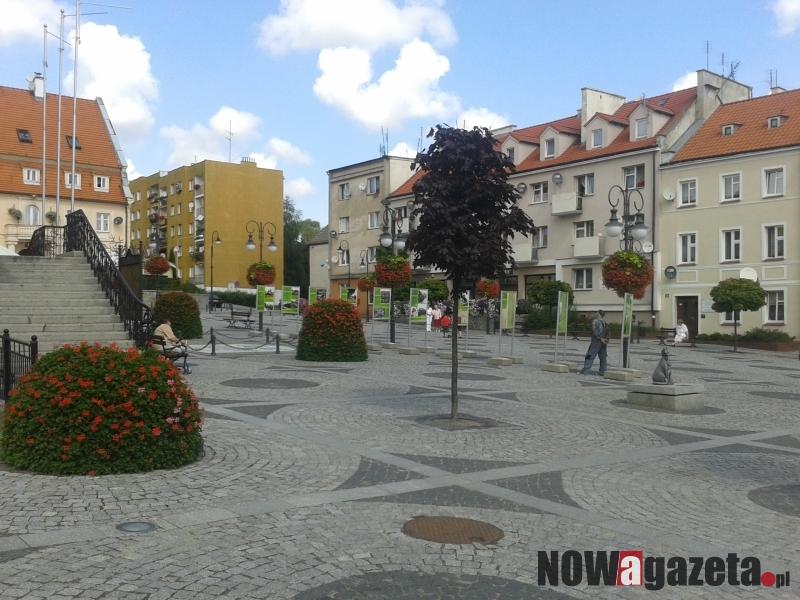 Ciuchcia i konkurs na trzebnickim Rynku