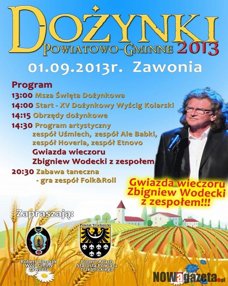 Dożynki w Zawoni