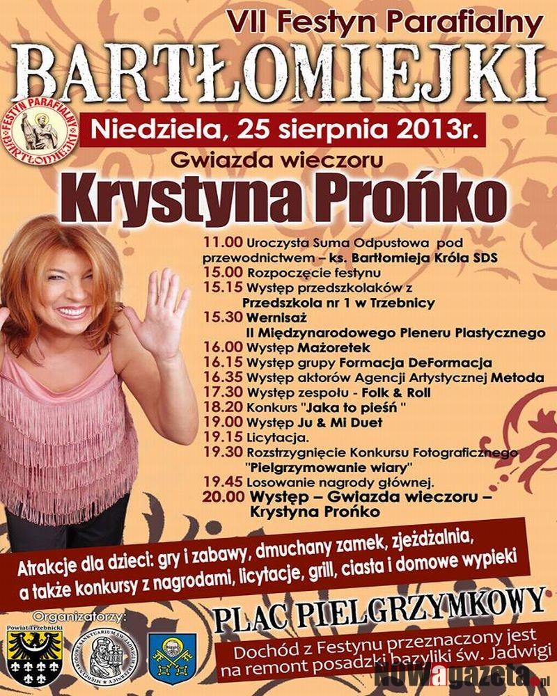 Bartłomiejki już w niedzielę