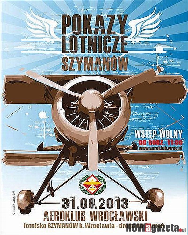 Pokazy lotnicze w Szymanowie