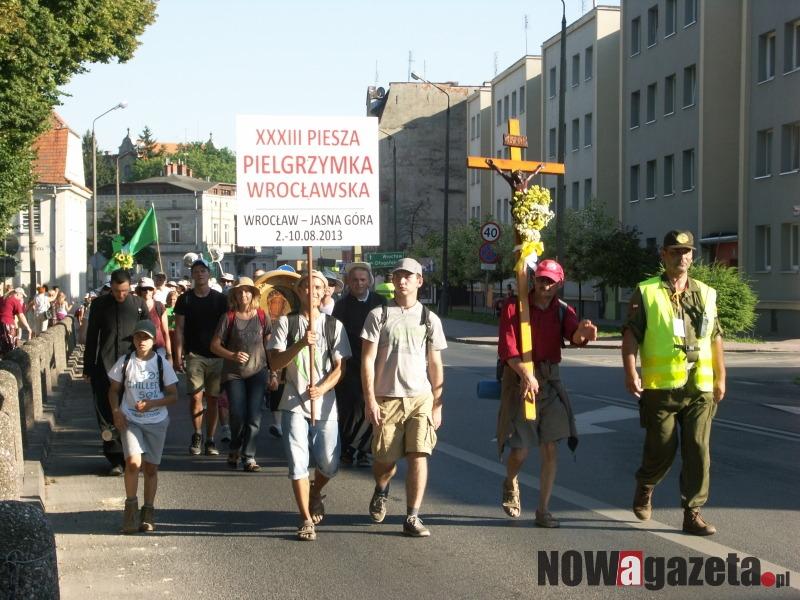 Trzebnica powitała pielgrzymów