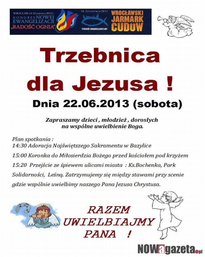 Trzebnica dla Jezusa!