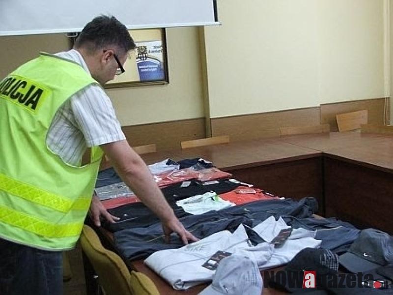 Sprzedawali podróbki na trzebnickim targu
