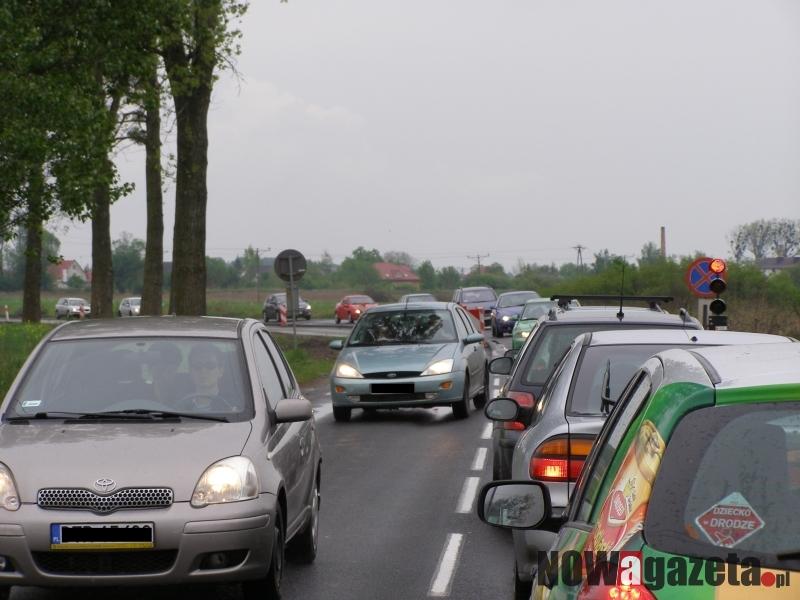 Korki spowodowane remontem to horror!
