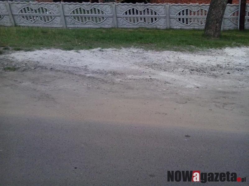 Kłopotliwy popiół na drodze