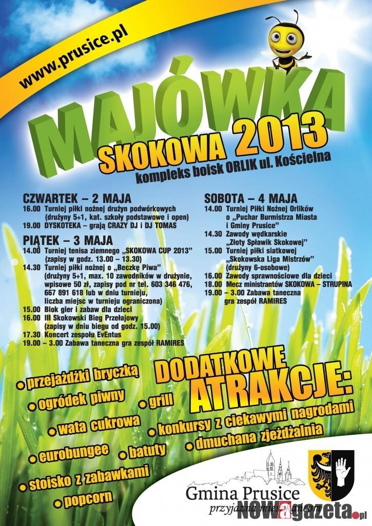Na majówkę do Skokowej