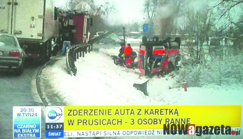 Karetka na zakręcie