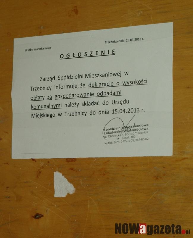 Śmieciowe deklaracje