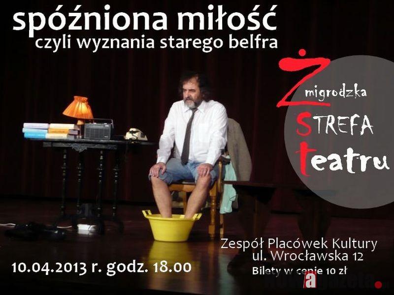 Monodram Mariusza Marczyka w Zespole Placówek Kultury