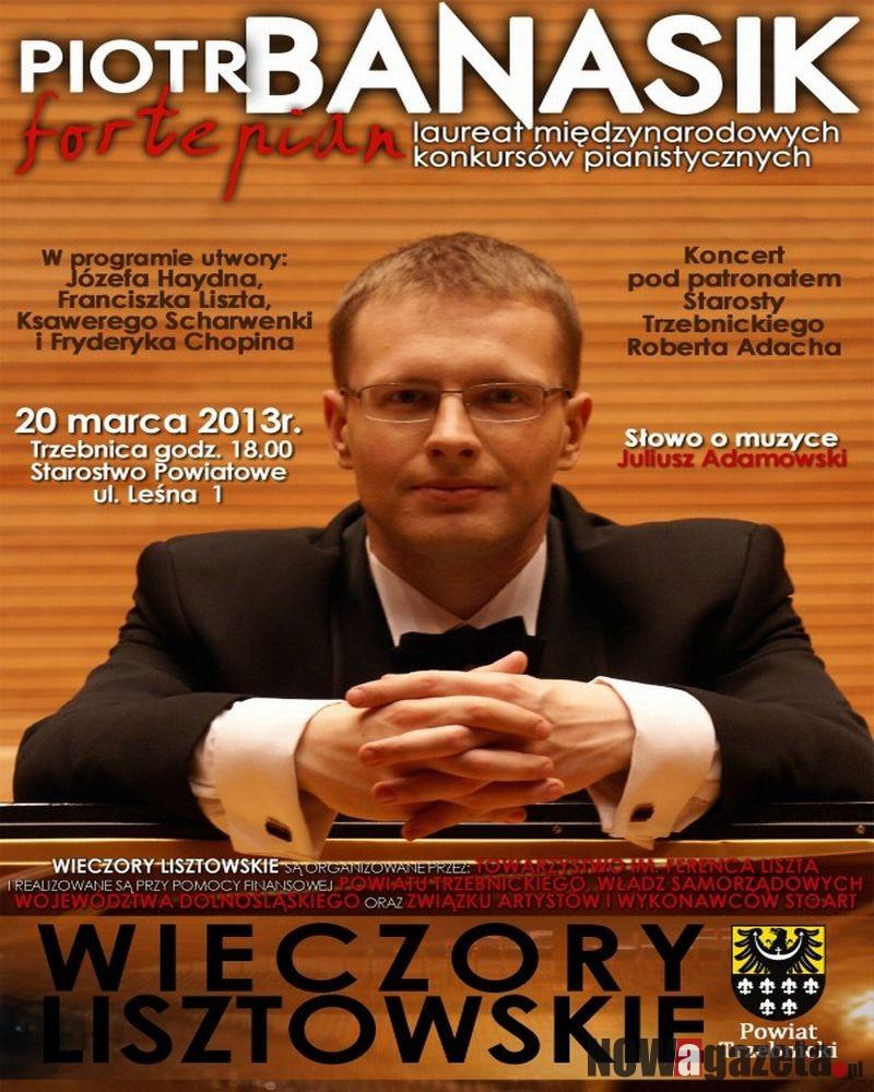 Zapraszamy na koncert Piotra Banasika