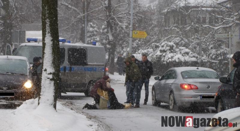 Potrącił pieszego na przejściu